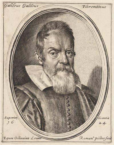 Galileo Galilei door Ottavio Leoni