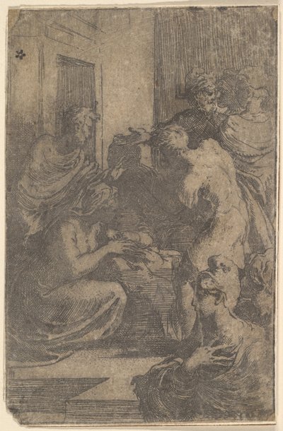 De Geboorte door Parmigianino