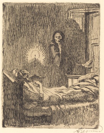 Discreet Discrète, 1900 door Paul Albert Besnard