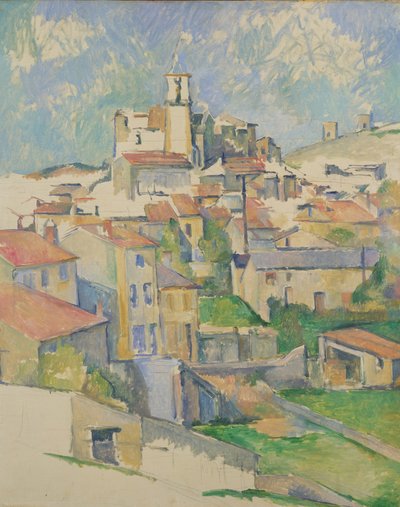 Gardanne door Paul Cézanne