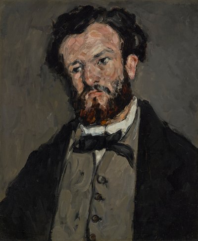 Portret van Anthony Valabrègue door Paul Cézanne