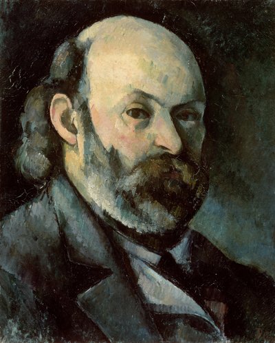 Zelfportret, ca. 1879-85 door Paul Cézanne