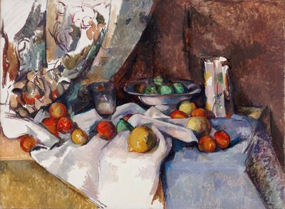 Stilleven met appels door Paul Cézanne