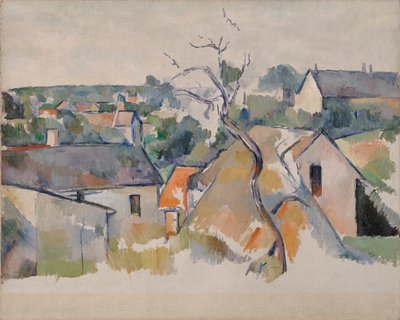 De Daken, c.1898 door Paul Cézanne