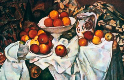 Appels en Sinaasappels, 1895-1900 door Paul Cézanne