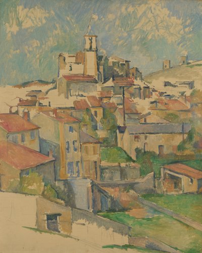 Gardanne door Paul Cézanne