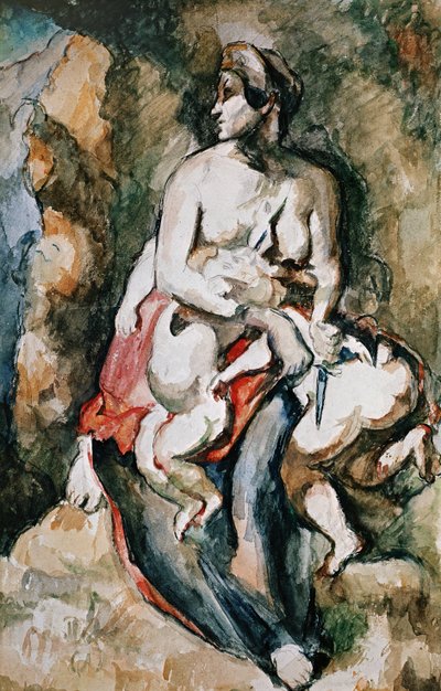 Medea, 1880 door Paul Cézanne