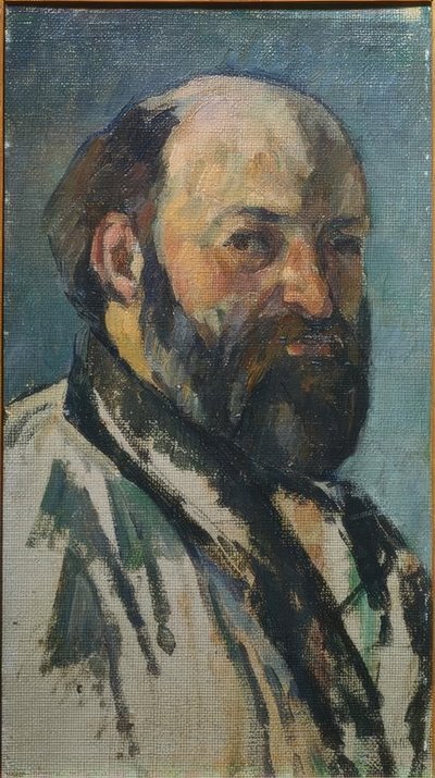 Portret van de kunstenaar door Paul Cézanne