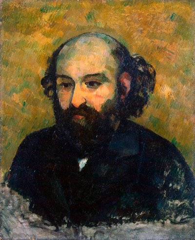 Zelfportret, 1880-1881 door Paul Cézanne