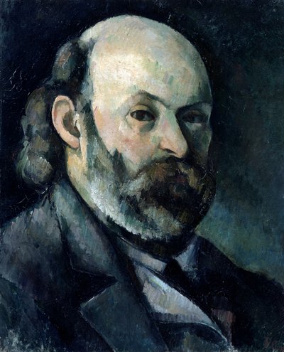 Zelfportret, 1882-1885 door Paul Cézanne