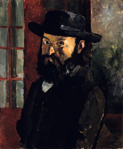 Zelfportret, 1879 door Paul Cézanne