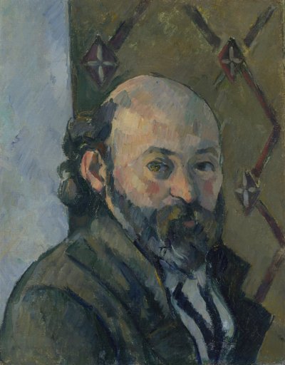 Zelfportret, ca. 1880 door Paul Cézanne