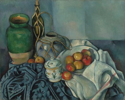 Stilleven met appels door Paul Cézanne