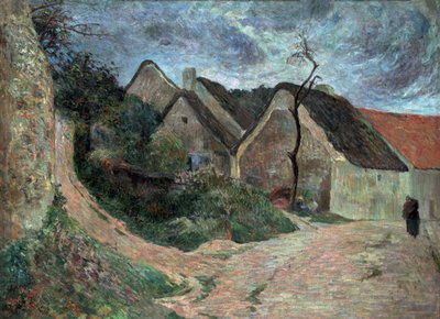 Landschap in Osny door Paul Gauguin