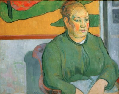 Portret van Madame Roulin door Paul Gauguin