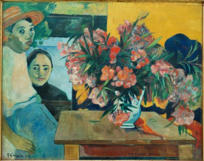 Te tiare Farani door Paul Gauguin