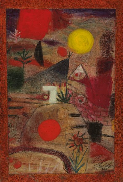 Viering en ondergang door Paul Klee