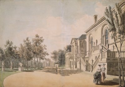 Chiswick House door Paul Sandby