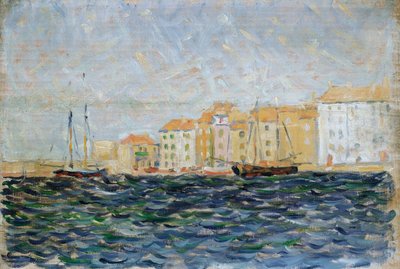 De Haven van St. Tropez door Paul Signac