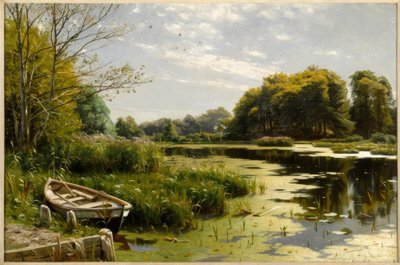 Aan het meer door Peder Monsted