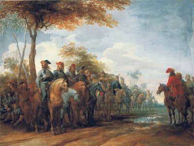 De Rust van de Cavalerie door Peeter Snayers