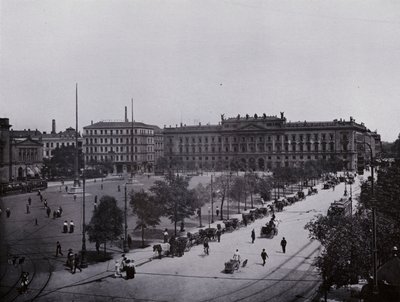 Leipzig: Augustusplatz door Photographer German