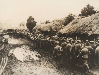 Russische gevangenen bij Kiev door Photographer German