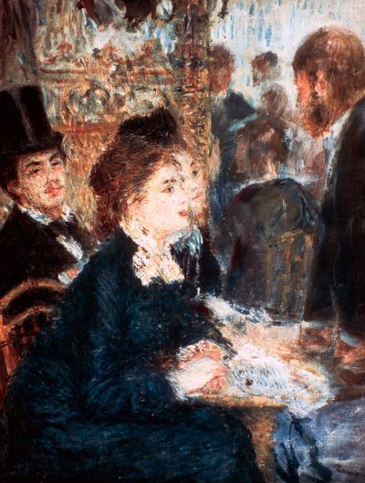 In het café, ca. 1877 door Pierre Auguste Renoir