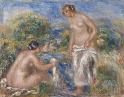 Badende Vrouwen door Pierre Auguste Renoir