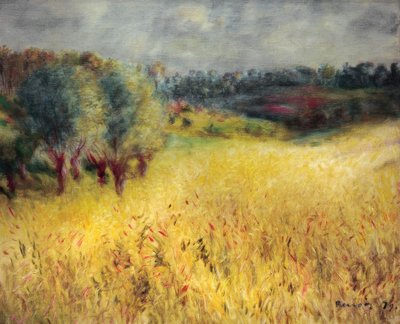 Het korenveld door Pierre Auguste Renoir