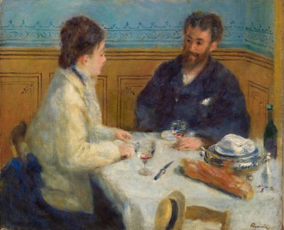 Lunch door Pierre Auguste Renoir