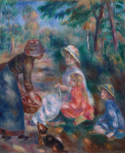 De Appelverkoper door Pierre Auguste Renoir