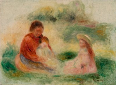 Jonge familie door Pierre Auguste Renoir