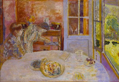 La Salle à manger, Vernon, ca. 1925 door Pierre Bonnard