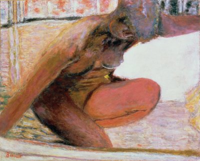 Naakte Hurkend in het Bad, 1940 door Pierre Bonnard