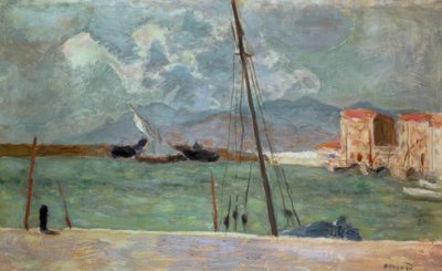 Haven van Cannes door Pierre Bonnard