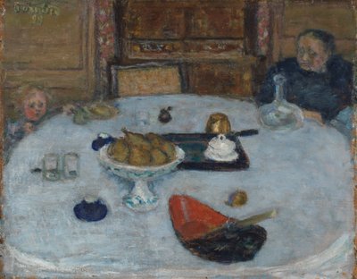 De maaltijd, 1899 door Pierre Bonnard