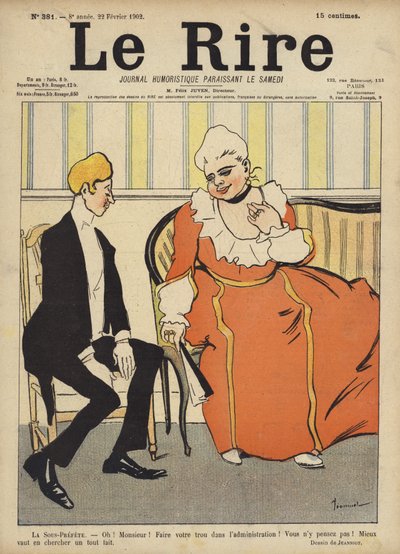 Illustratie voor Le Rire door Pierre Georges Jeanniot