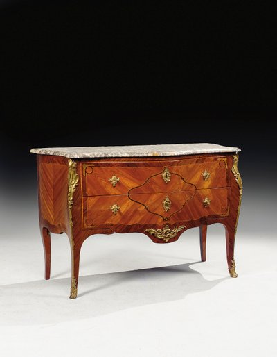 Louis XV commode door Pierre Roussel