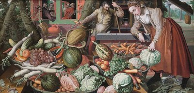 Marktscène door Pieter Aertsen