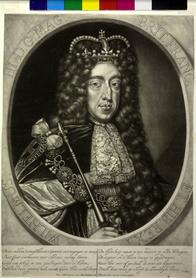 Prins van Oranje Willem III door Pieter Schenk