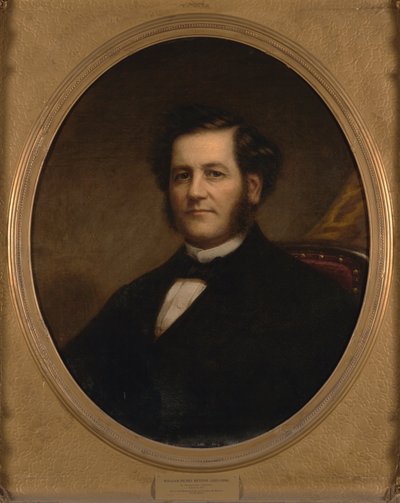 Portret van William Henry Benton door Pine Theodore