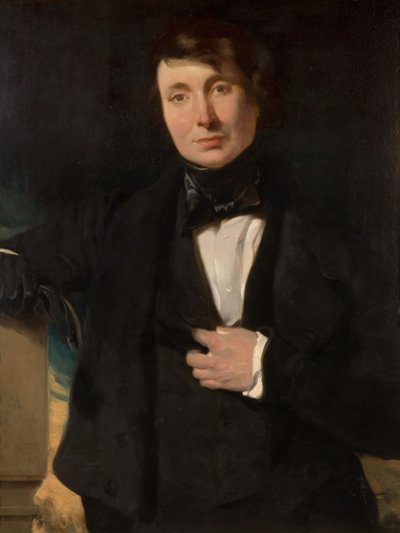 Portret van een man, 1839 door R. T. Bott