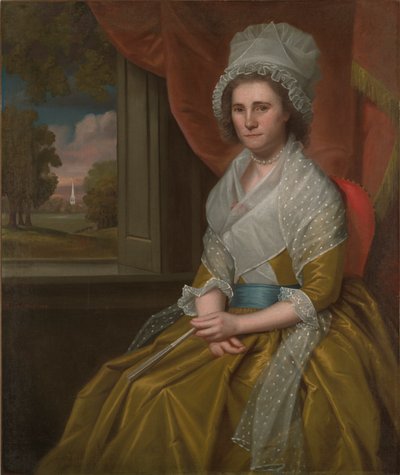 Mary Sylvester Welles Davenport door Ralph Earl