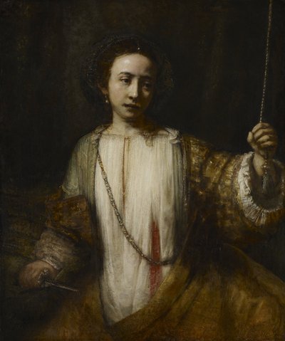 Lucretia door Rembrandt van Rijn