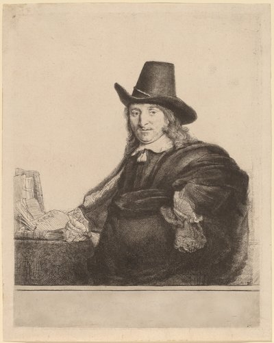 Jan Asselijn door Rembrandt van Rijn