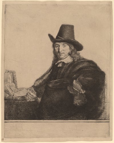 Jan Asselijn door Rembrandt van Rijn