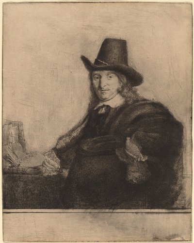 Jan Asselijn door Rembrandt van Rijn