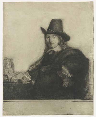 Jan Asselijn door Rembrandt van Rijn