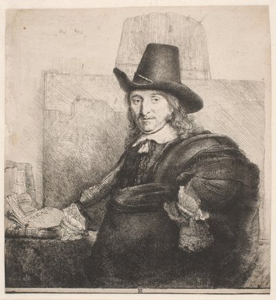 Jan Asselyn, schilder door Rembrandt van Rijn